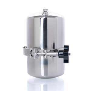 MULTI-PURE™ MP-400 SB Untertischmodell aus Edelstahl, mit MULTI-PURE™ Wasserhahn
