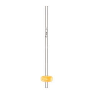 VitaJuwel Crystal Straw Orangencalcit (Glas-Trinkhalm mit Edelstein)